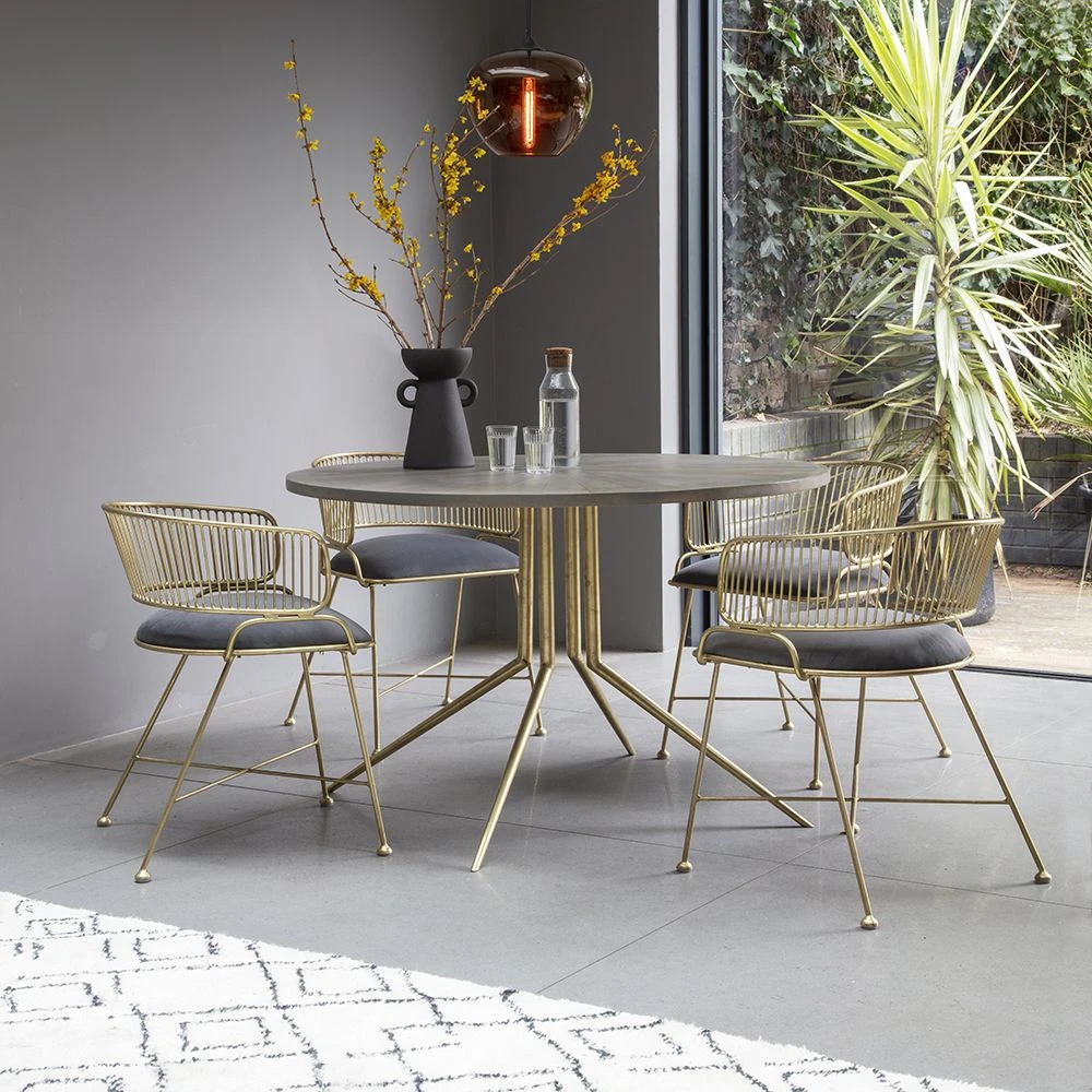 Ella Metal Dining Chair 5 Ella Metal Dining Chair - Image 5