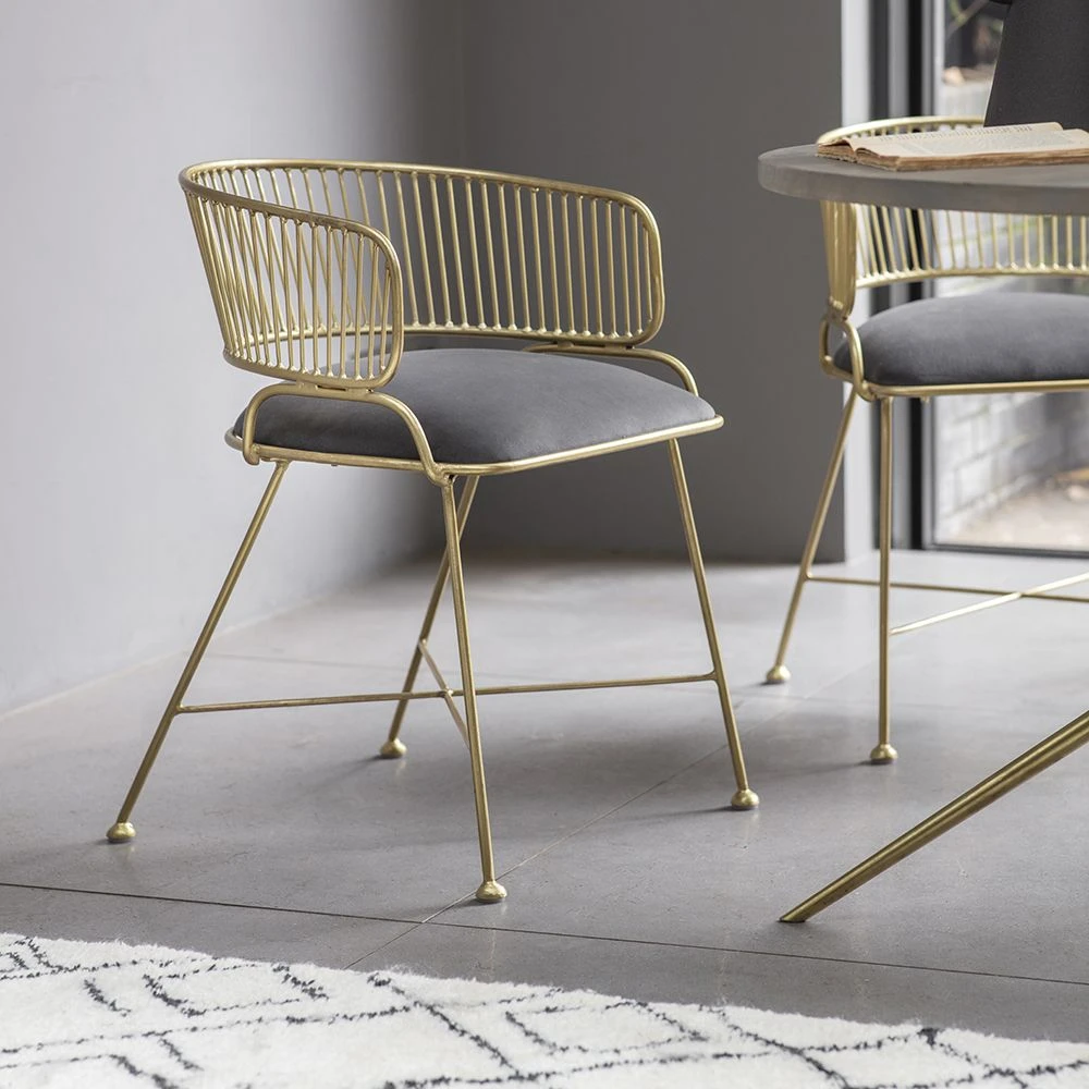 Ella Metal Dining Chair 1 Ella Metal Dining Chair