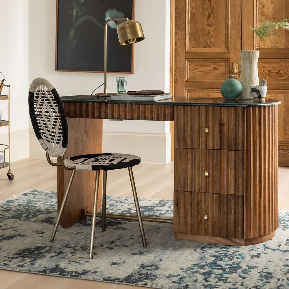 Anya Multi Coloured Weave Chair - Image 4