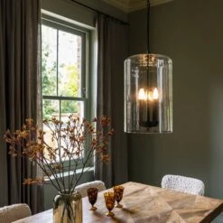 Hampstead 3-Light Glass Pendant Light