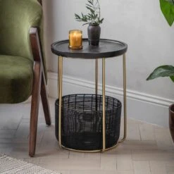 Lima Side Table Black