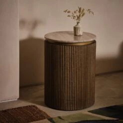 Rondo Marble Side Table
