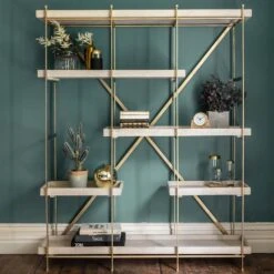 Harvey Shelving Unit - Whitewash