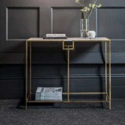 Gatsby Marble Console Table