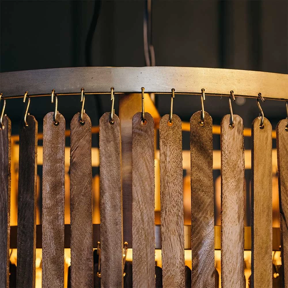 Joya Pendant Light Dark Brown Medium - Image 4