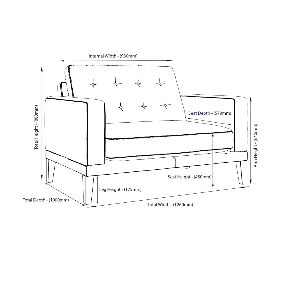 Fitzroy Loveseat - Image 8
