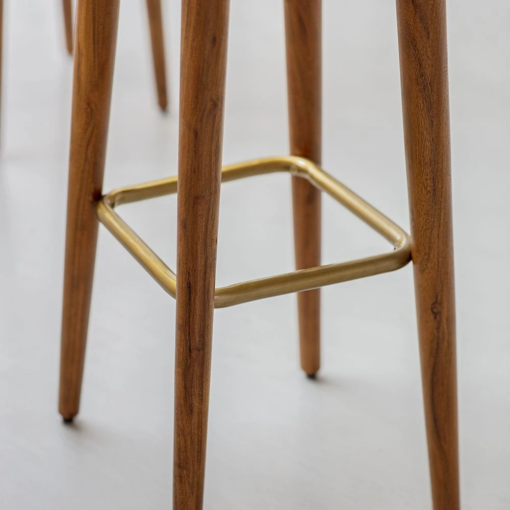 Robin Barstool In Deep Green Velvet - Image 3